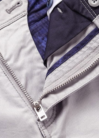 Светло-серые кэжуал демисезонные прямые брюки Jack & Jones