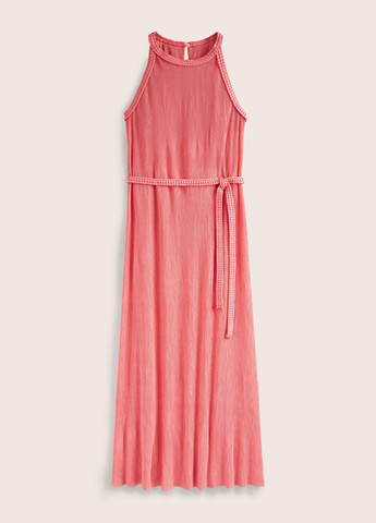 Коралловое кэжуал платье Boden однотонное