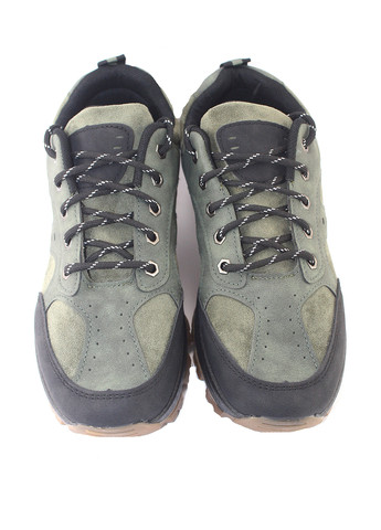 Оливковые (хаки) демисезонные кроссовки No Brand