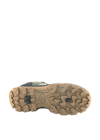 Оливковые (хаки) демисезонные кроссовки No Brand