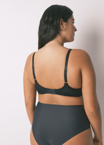 Чёрный бюстгальтер Women'secret с косточками полиамид