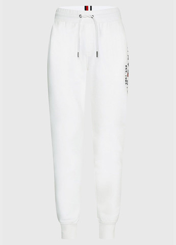 Белые спортивные демисезонные джоггеры брюки Tommy Hilfiger
