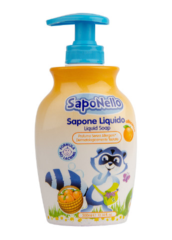 Детское жидкое мыло Абрикос 300 мл Saponello (215233143)