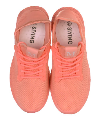Оранжевые демисезонные кроссовки Siying