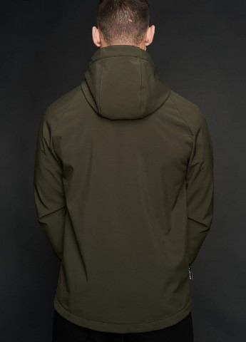 Зелена демісезонна куртка чоловіча protection soft shell Custom Wear