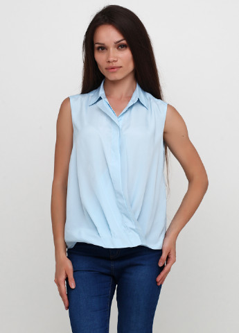 Голубая летняя блуза Sinequanone