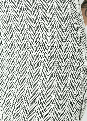 Светло-серая кэжуал с геометрическим узором юбка Time of Style мини