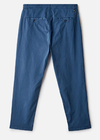 Синие повседневный летние каррот, укороченные, зауженные брюки Antony Morato