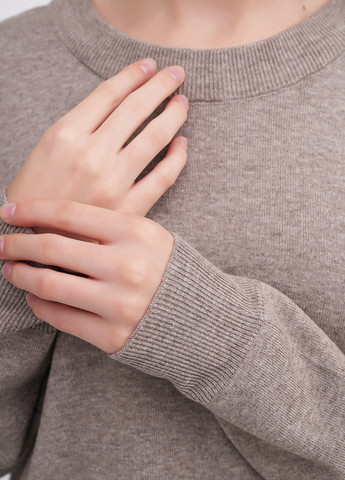 Кофейный демисезонный свитер EQUILIBRI