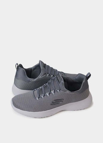 Серые демисезонные кроссовки Skechers