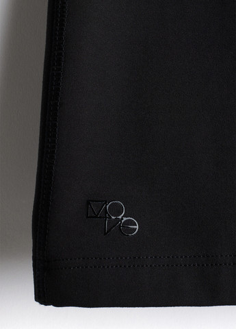 Комбинезон H&M комбинезон-шорты однотонный чёрный спортивный полиэстер