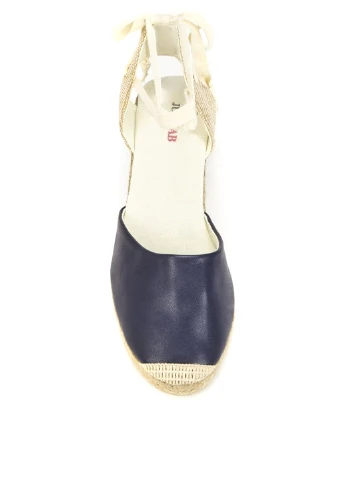Темно-синие босоножки JustFab без застежки