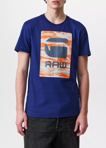 Синя футболка G-Star Raw