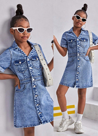 Синіти сукня SHEIN (361028099)