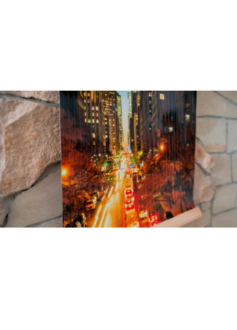 Інфрачервоний настінний обігрівач електричний картина 400 Вт (473368-Prob) Манхеттен нічний Unbranded (254478584)
