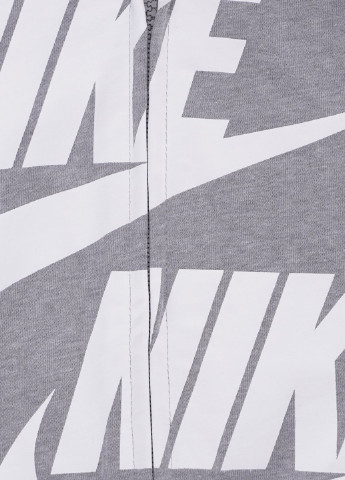 Серый демисезонный костюм (толстовка, боди, брюки) брючный Nike