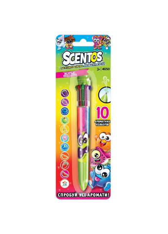 Набор для творчества Многоцветная ароматная шариковая ручка (41250) Scentos (249598742)
