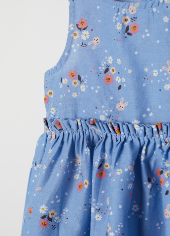Голубое платье H&M (153208735)