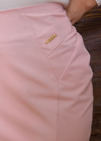 Розовая кэжуал однотонная юбка Ager карандаш