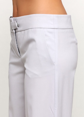 Светло-серые кэжуал демисезонные классические брюки Emporio Armani