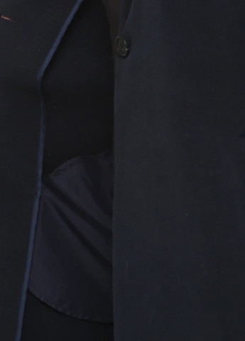 Темно-синє демісезонне Пальто однобортне H&M