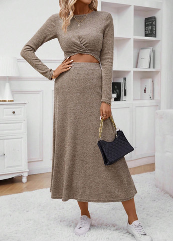 Костюм (топ, юбка) SHEIN (324037564)