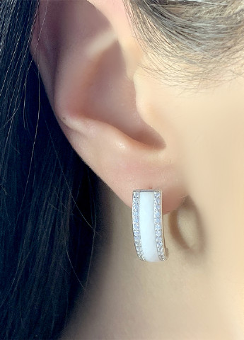 Сережки Silver Flame (164343637)