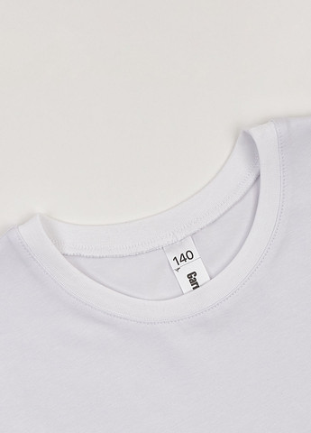 Белая летняя футболка Garnamama