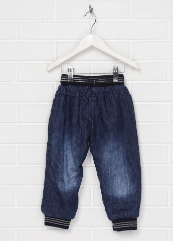 Темно-синие демисезонные со средней талией джинсы Minia