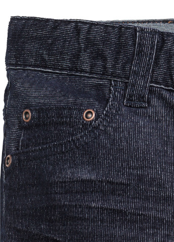 Темно-синие кэжуал демисезонные брюки H&M