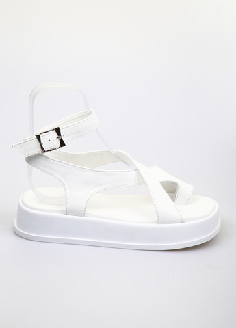Белые босоножки Bizoni с ремешком