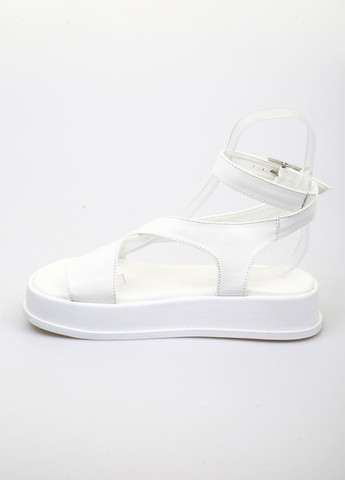 Белые босоножки Bizoni с ремешком