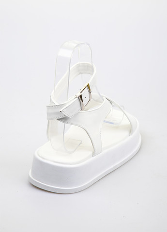 Белые босоножки Bizoni с ремешком