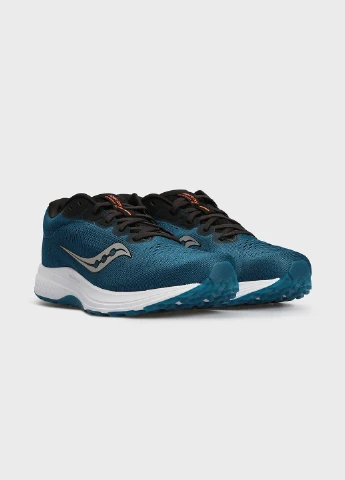 Синие всесезонные синие беговые кроссовки clarion 2 Saucony