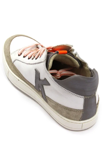 Белые кеды для девочек Kickers