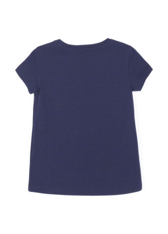 Темно-синя літня футболка Coccodrillo