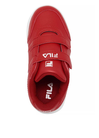 Червоні осінні кросівки Fila