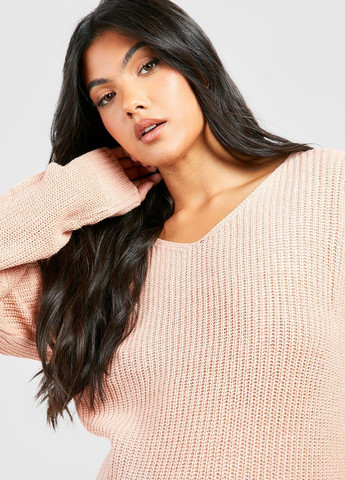 Пудровый демисезонный пуловер для беременных пуловер Boohoo