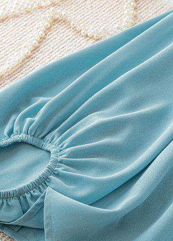 Блакитна блуза SHEIN