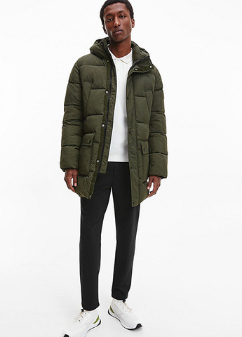 Оливкова зимня куртка Calvin Klein