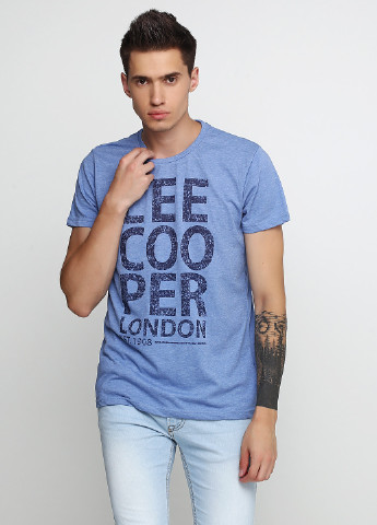 Голубая футболка Lee Cooper