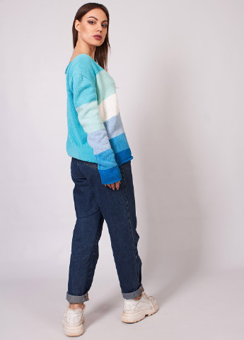 Блакитний демісезонний пуловер пуловер Keslove