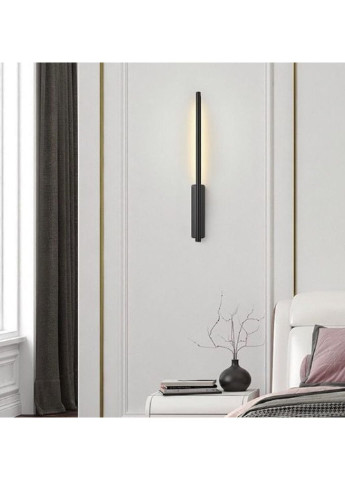 Бра настінна LED C21-1000-bk-k Чорний 100х6х6 див. Sunnysky (253626833)