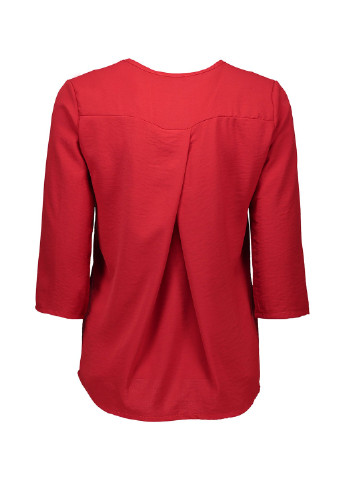 Красная демисезонная блуза с длинным рукавом Piazza Italia