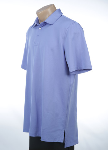 Лавандовая футболка-поло для мужчин Ralph Lauren однотонная