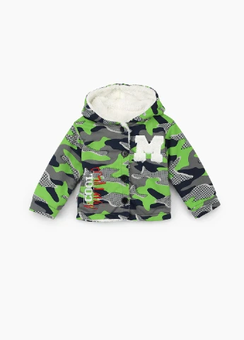 Зелений зимній костюм малявка 2712 68 см зелений (2000989194576) Mini papi