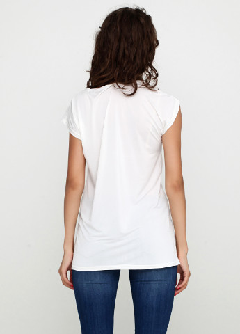 Белая летняя футболка Mnn Mood