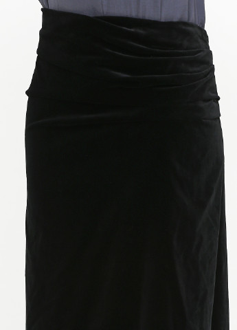 Черная офисная однотонная юбка Ralph Lauren макси