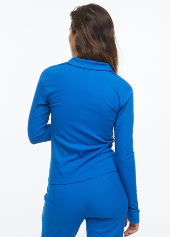 Синя демісезонна блуза H&M