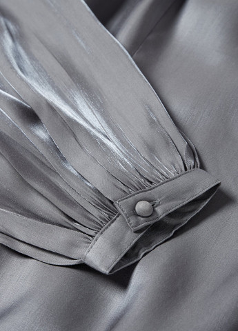 Серое кэжуал платье на одно плечо C&A однотонное